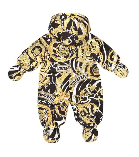 versace onesie|versace infant clothes.